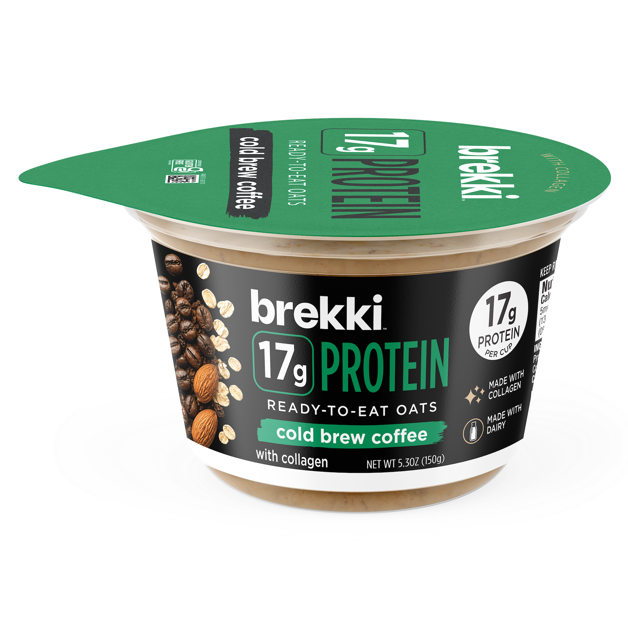 Brekki Protein Oats Cold Brew Coffee